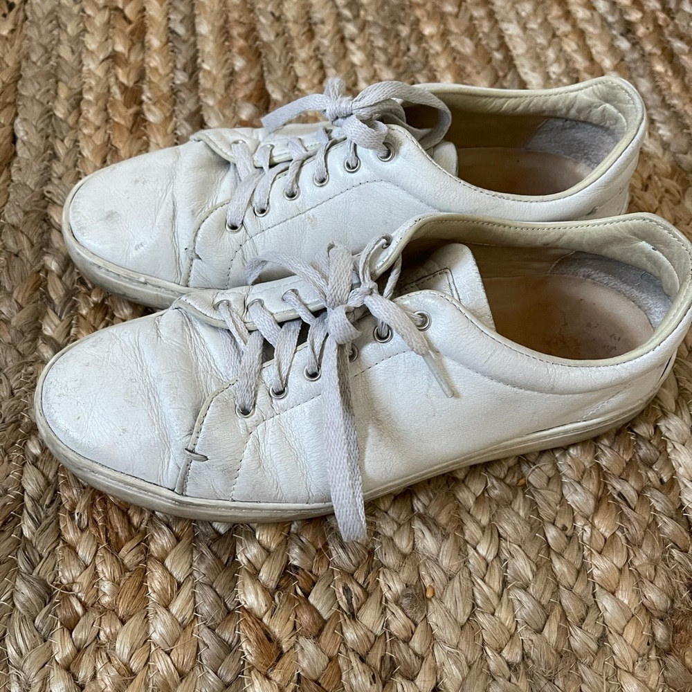 Rag & Bone size 38.5 White Kent LaceUp